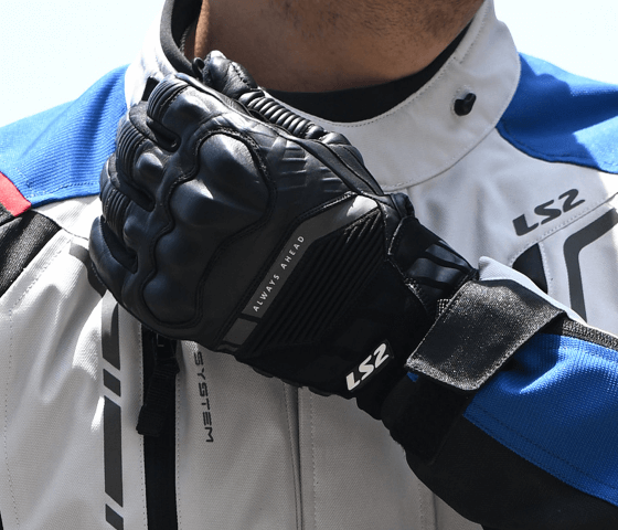 LS2 Octane Black/Brown MAN